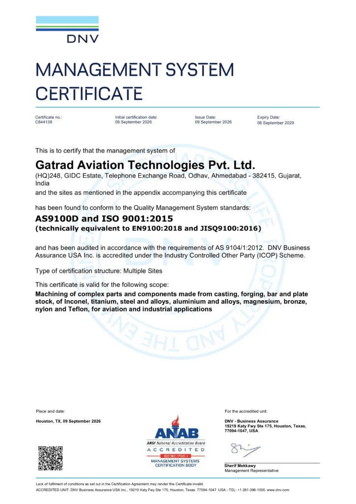 Management System Certificate